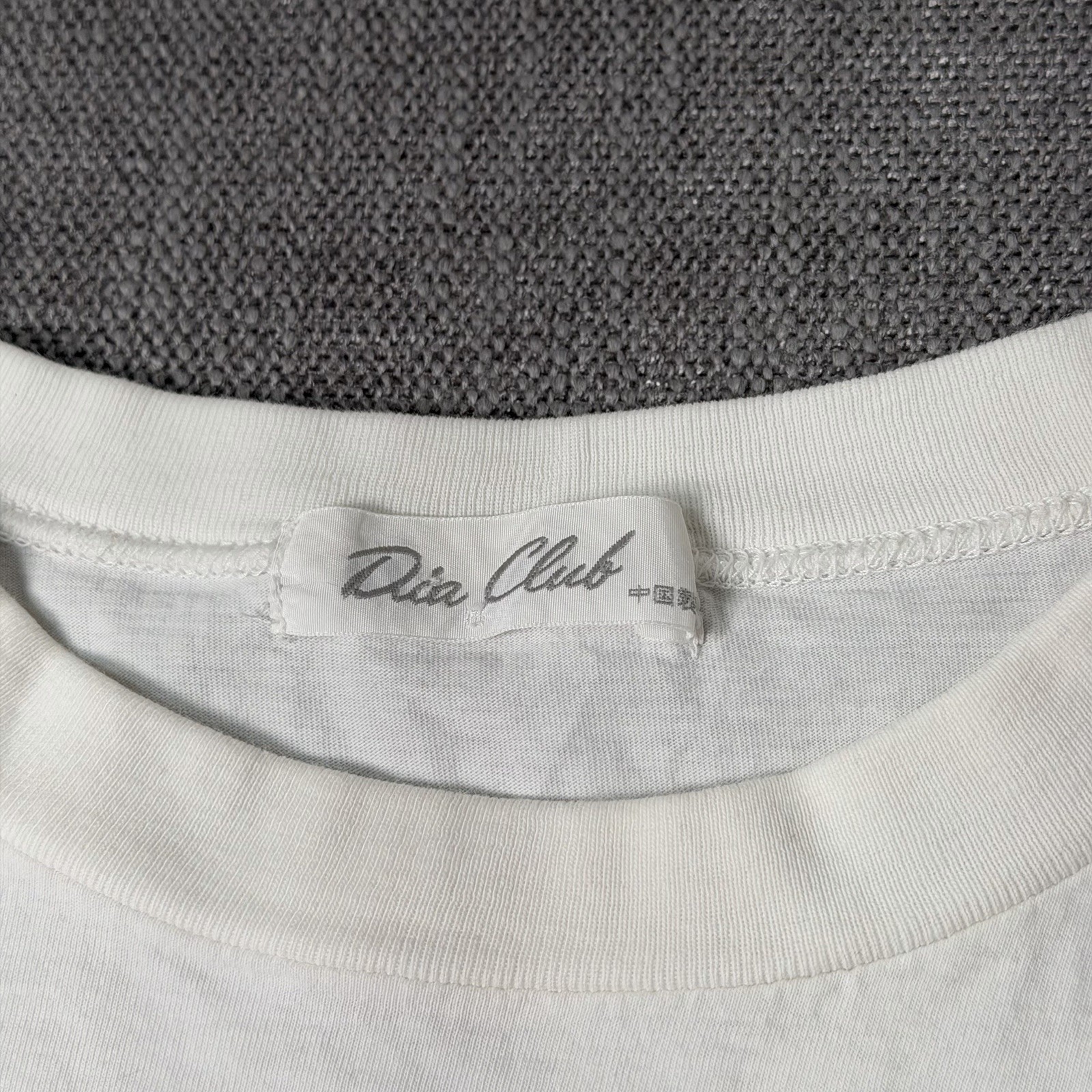 Vintage Alice In Wonderland Single Stitch Tshirt Mens Large White 80s gallery