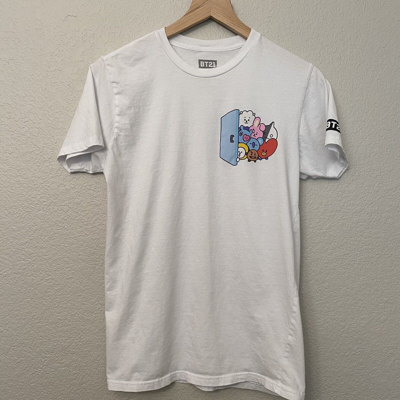 BT21 White Tee Size Medium gallery