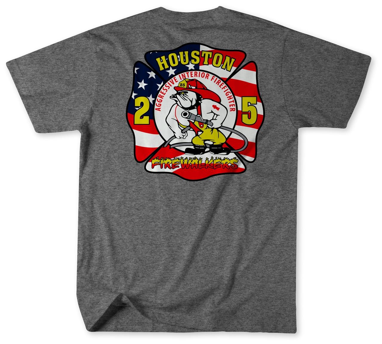 Unofficial Houston Fire Station 25 Shirt v1