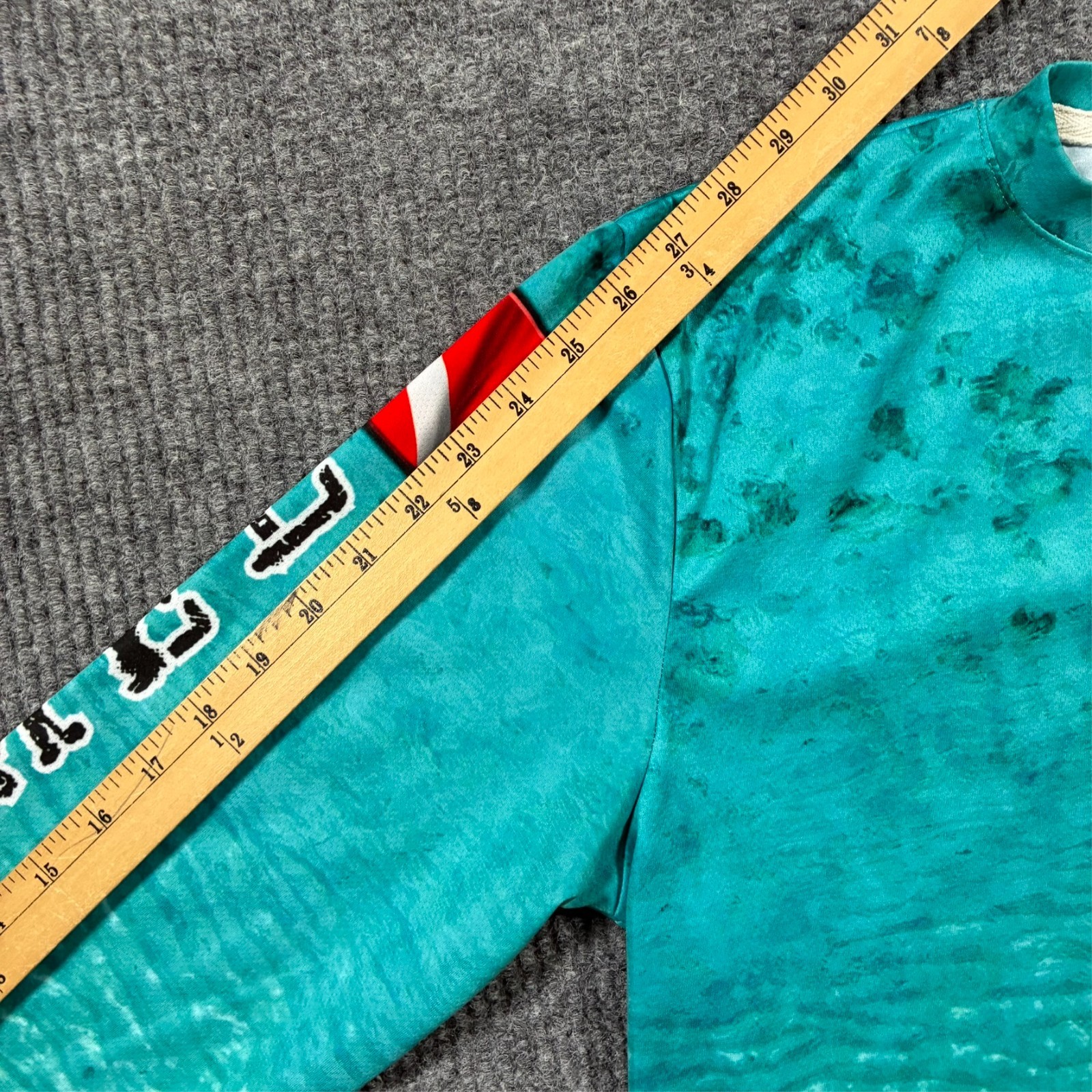 Cozumel Mexico Pirate Shirt Mens Large L Long Sleeve Beach Scene All Over Print gallery