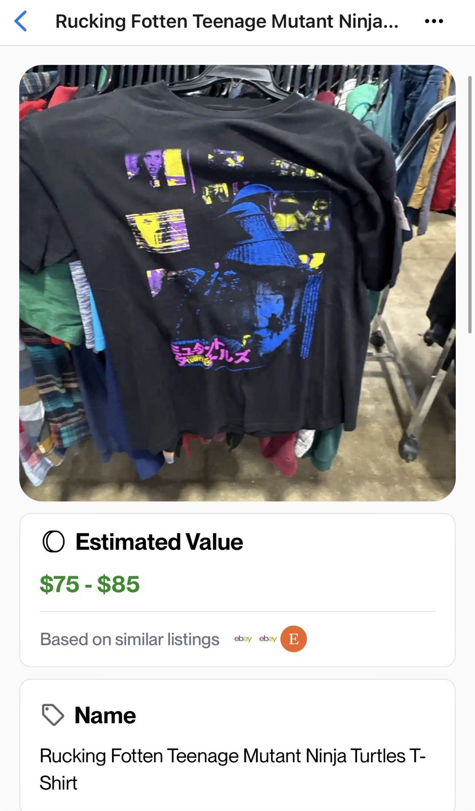 2XL Rucking Fotten Teenage Mutant Ninja’s TurtlesT-Shirt gallery