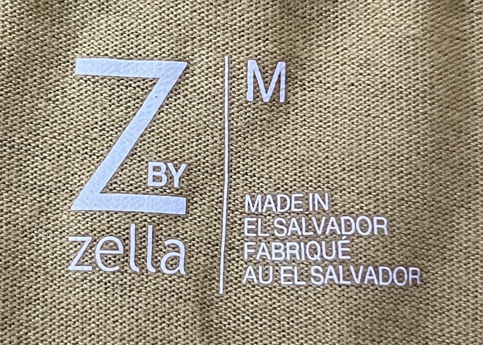 Z By Zella Yellow Crewneck Short Sleeve Tee Mens Sz Medium Polyester Blend gallery