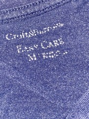 Croft & Barrow Men’s Easy Care Long Sleeve Henley T-Shirt – Size M – Blue