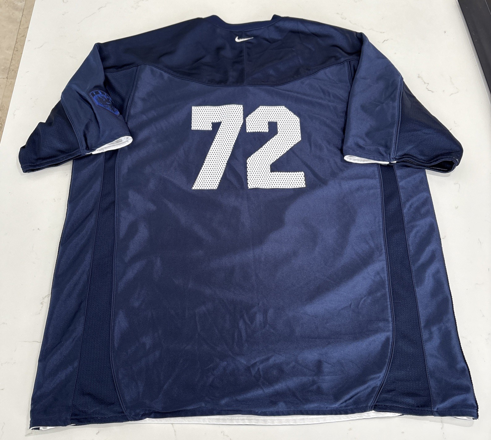 Nike Reversible Jersey T Shirt Black White Vintage XL Rare gallery