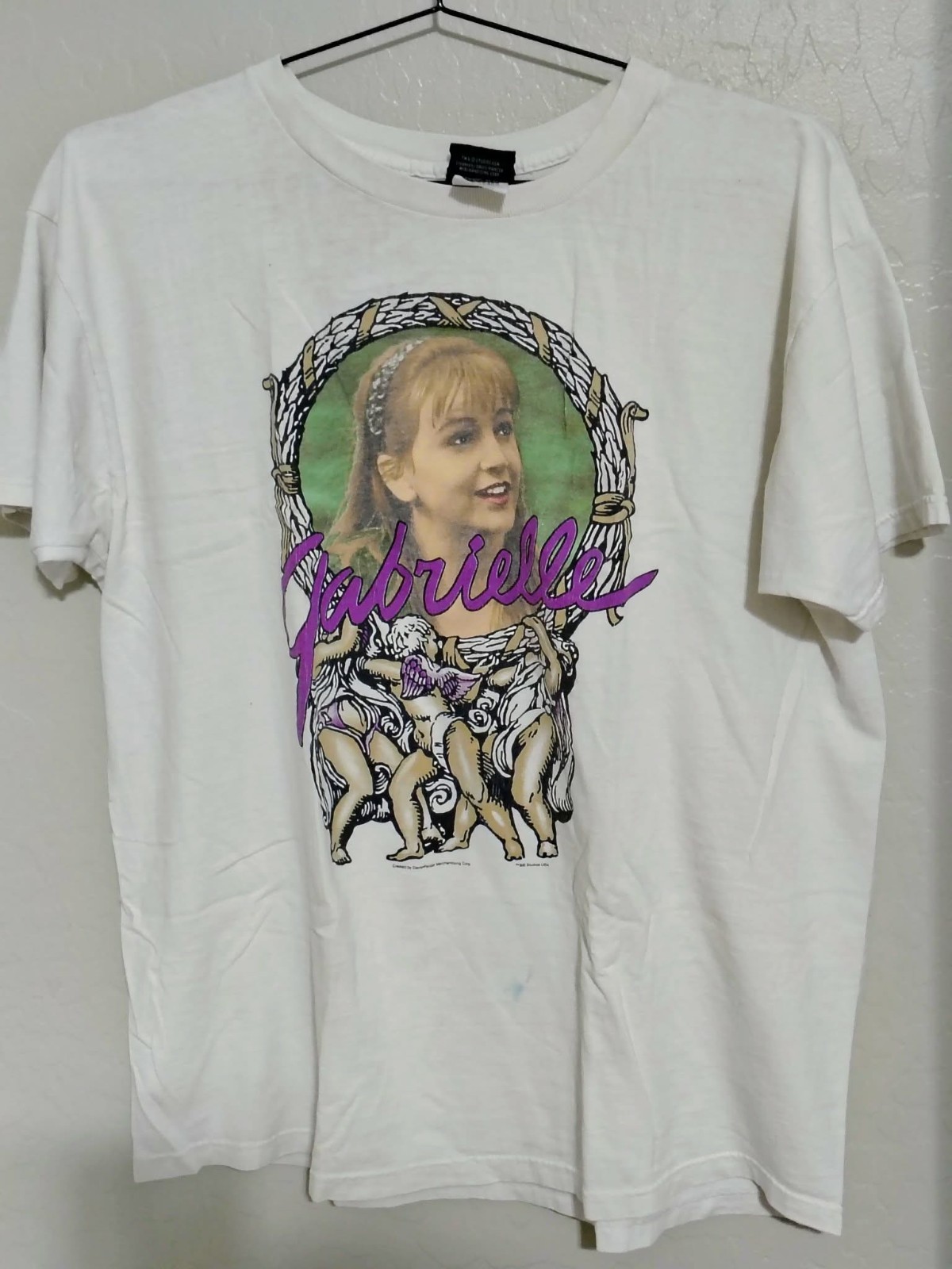 Vintage Xena Warrior Princess T Shirt Lot 4 1997 90s Promo TV Show Size XL gallery