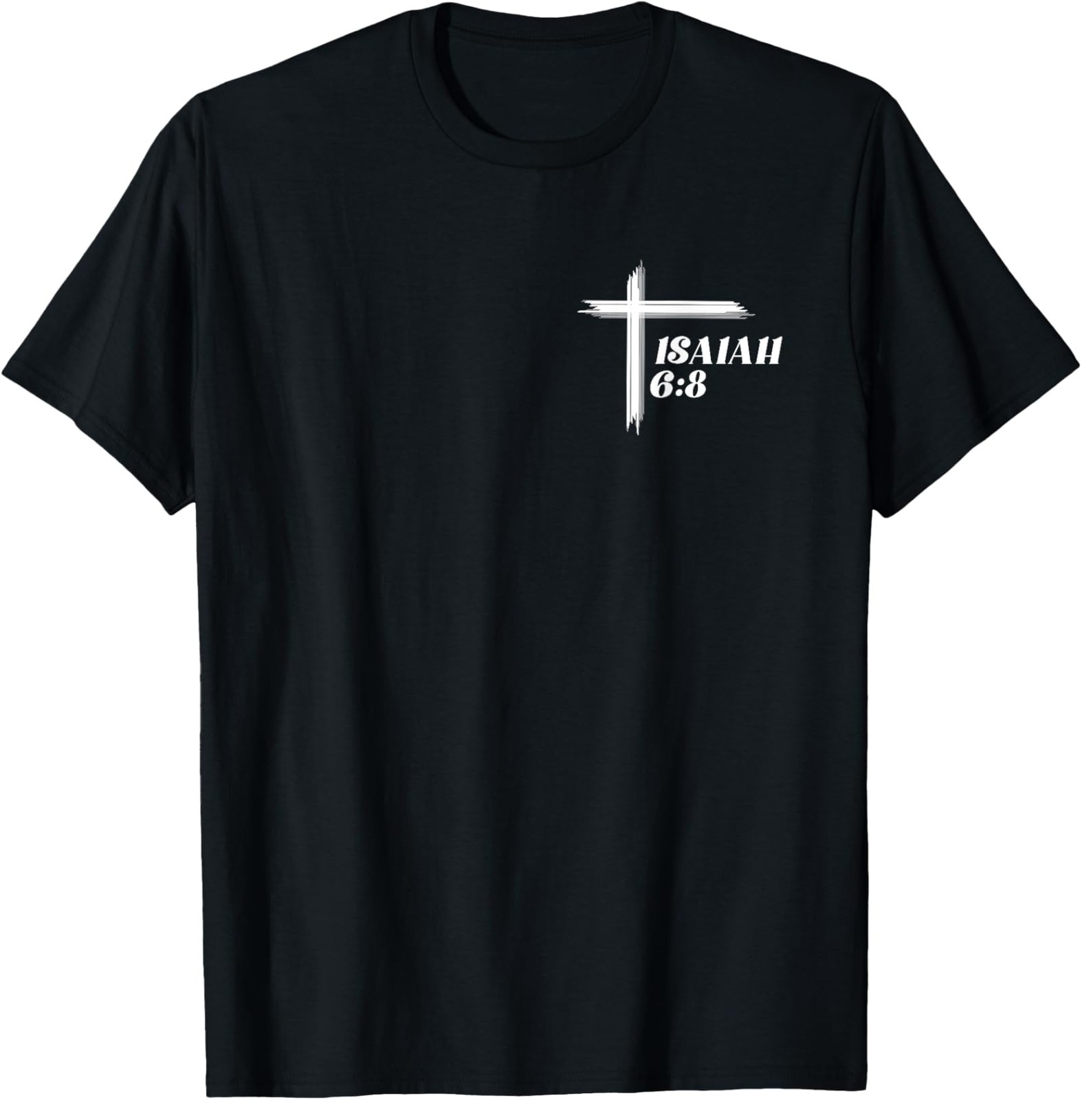 Here am I Send me Christian Cross 2 Sided T-Shirt