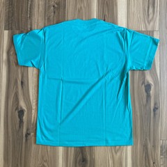 Vintage Teal Single Stitch Hef-T Tee Jays T Shirt 1990 Heartbeats XL
