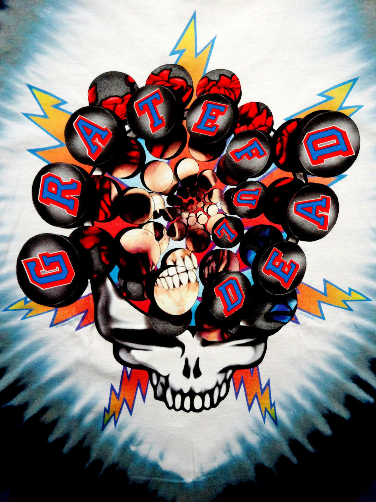 Grateful Dead Shirt T Shirt Vintage 1994 Hockey NHL '94 Puck Stick GD GDM XL New gallery