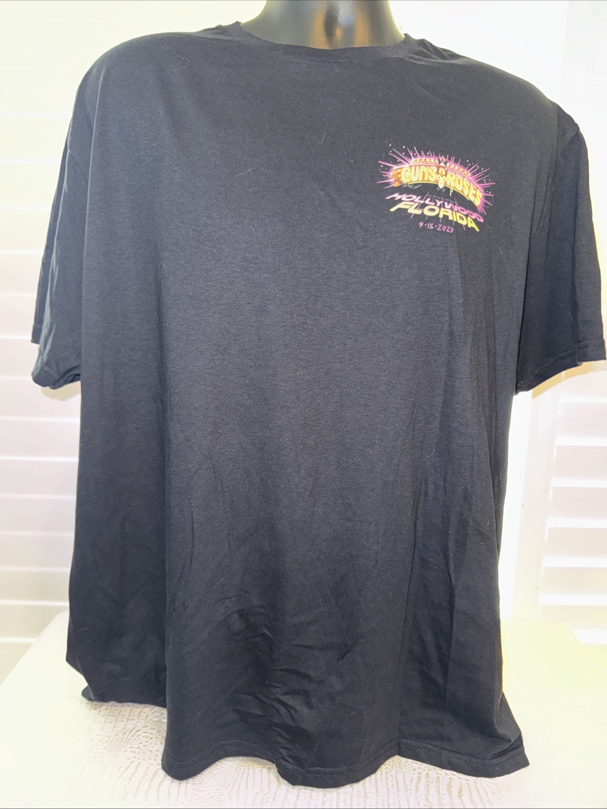 Official Guns N Roses Hollywood Fl 9/15/23 Event Shirt Size XL Extra Large New gallery