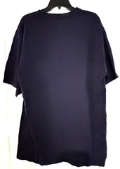Tampa Bay Rays Baseball MLB Authentic Collection Majestic Blue T-Shirt LARGE