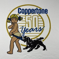 Vintage 90’s Coppertone Sunscreen Promo T-Shirt Men’s XL Single Stitch Promo USA