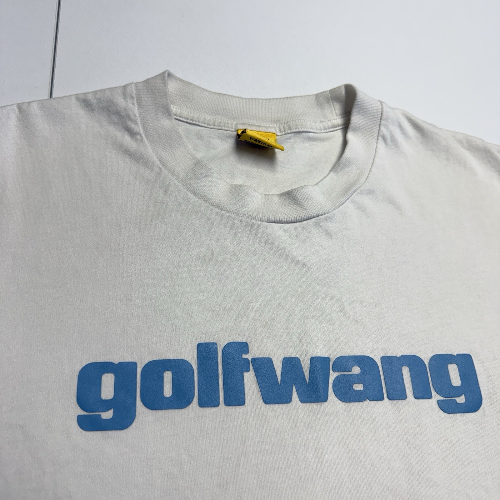 Golf Wang T Shirt Mens Large White Short Sleeve Skater Grunge gallery