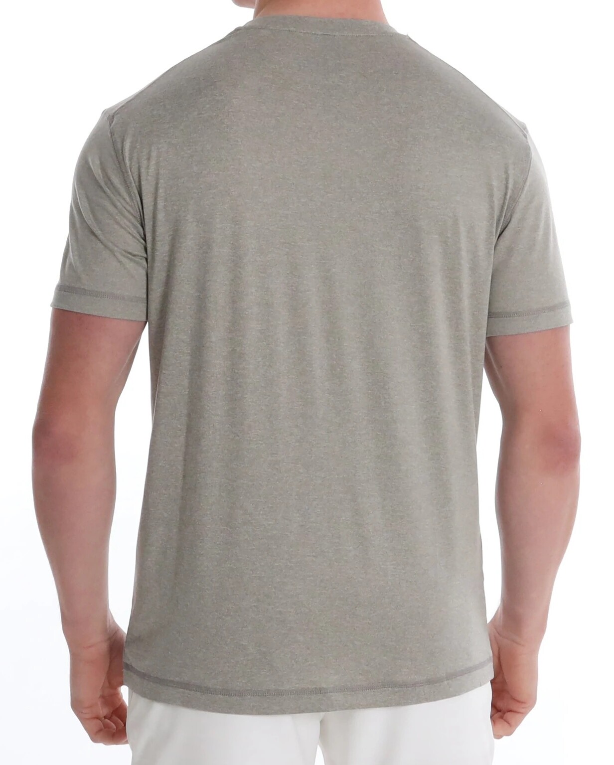 NEW AndersonOrd Butter T Men's T-Shirt GREY HEATHER Athletic Golf Gym UPF 50+ gallery
