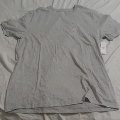 Gap Men’s Solid Gray Crew Neck Short Sleeve Modern Fit T-Shirt Size M Regular