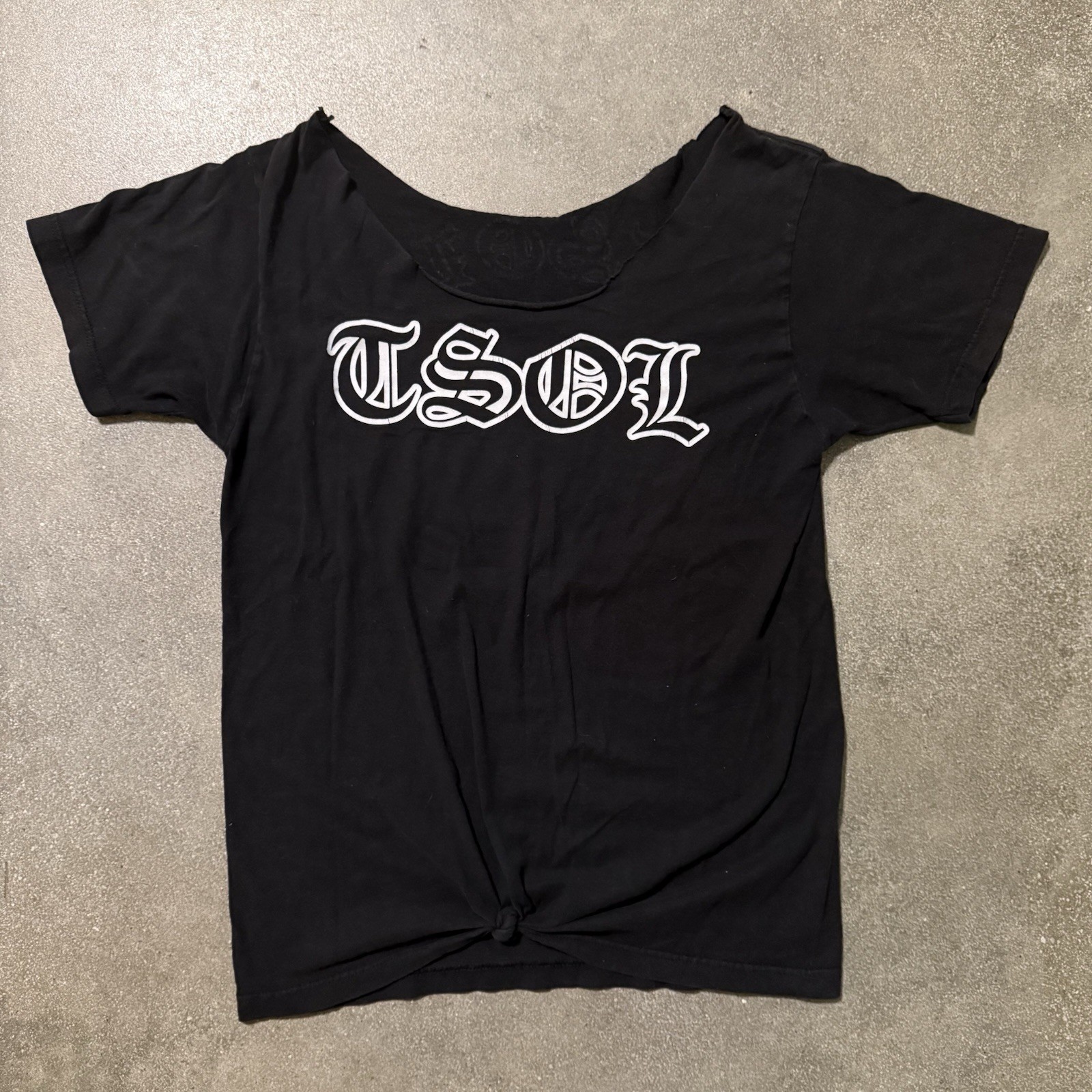 TSOL Rules Graphic Print Logo Black T-Shirt Men's S Short Sleeve Scoop Neck gallery