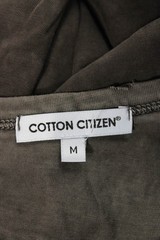 Cotton Citizen Mens Basic Crew Neck T-Shirt Brown Supima Cotton Size M