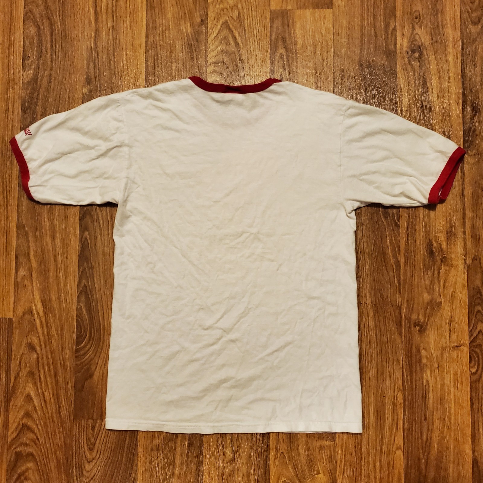 Vintage Track & Field Shirt Adult Small White Central City Track Graphitti gallery