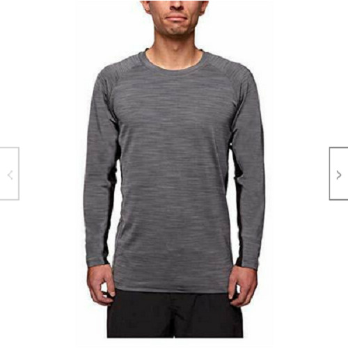 HANG TEN MEN'S LONG SLEEVE SUN T-SHIRT (SMOKED PEARL GRAY X-LARGE) NWT gallery