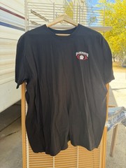 Authentic Collectors Militaria Men’s Blackwater Black Cotton T-Shirt 2XL Regular