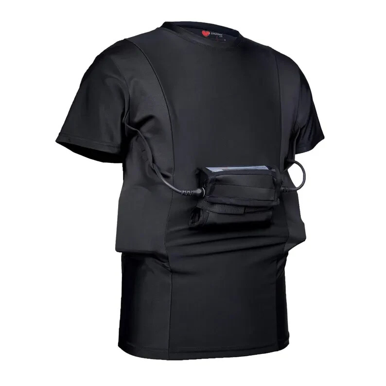 LVAD HeartWare 3 Shirt for Men LVAD Clothing Medical T-Shirt with Battery Pocket gallery