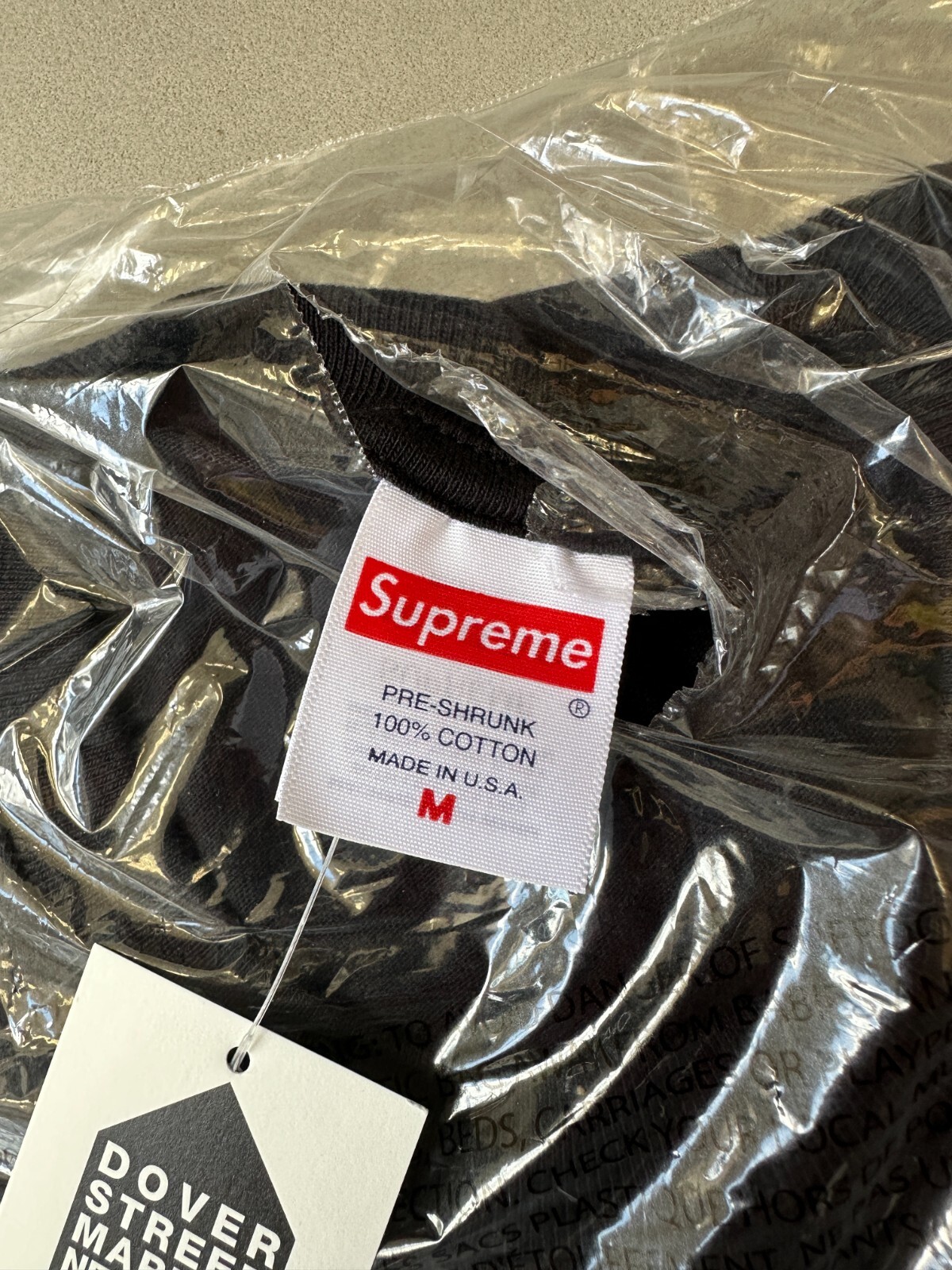 NWT Supreme UGK Super Tight Album Logo T-Shirt Tee Black SS24 Men's M AUTHENTIC gallery