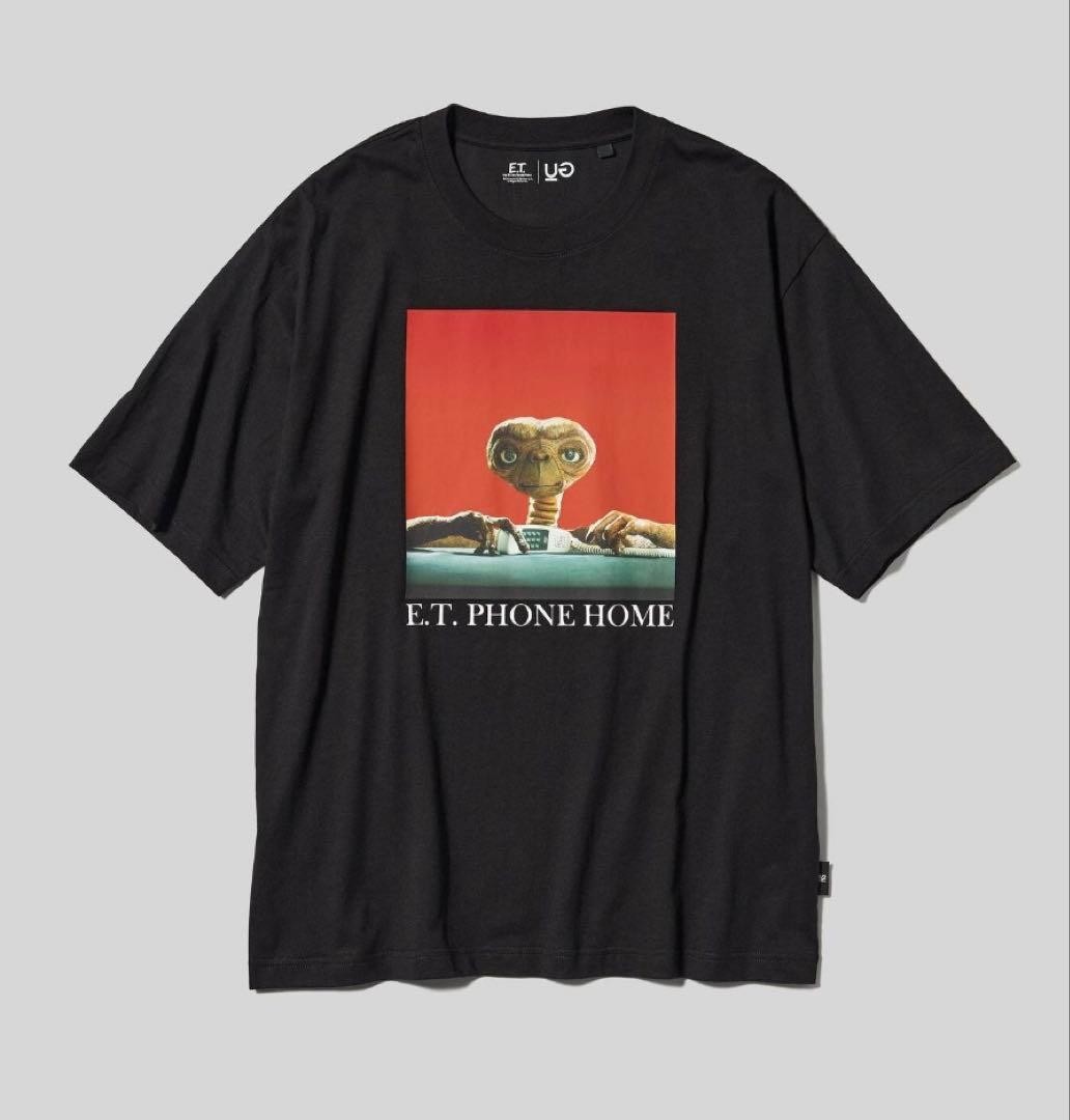 GU x Undercover E.T. Movie Graphic T-Shirt Black 3XL BNWT New Rare Collaboration