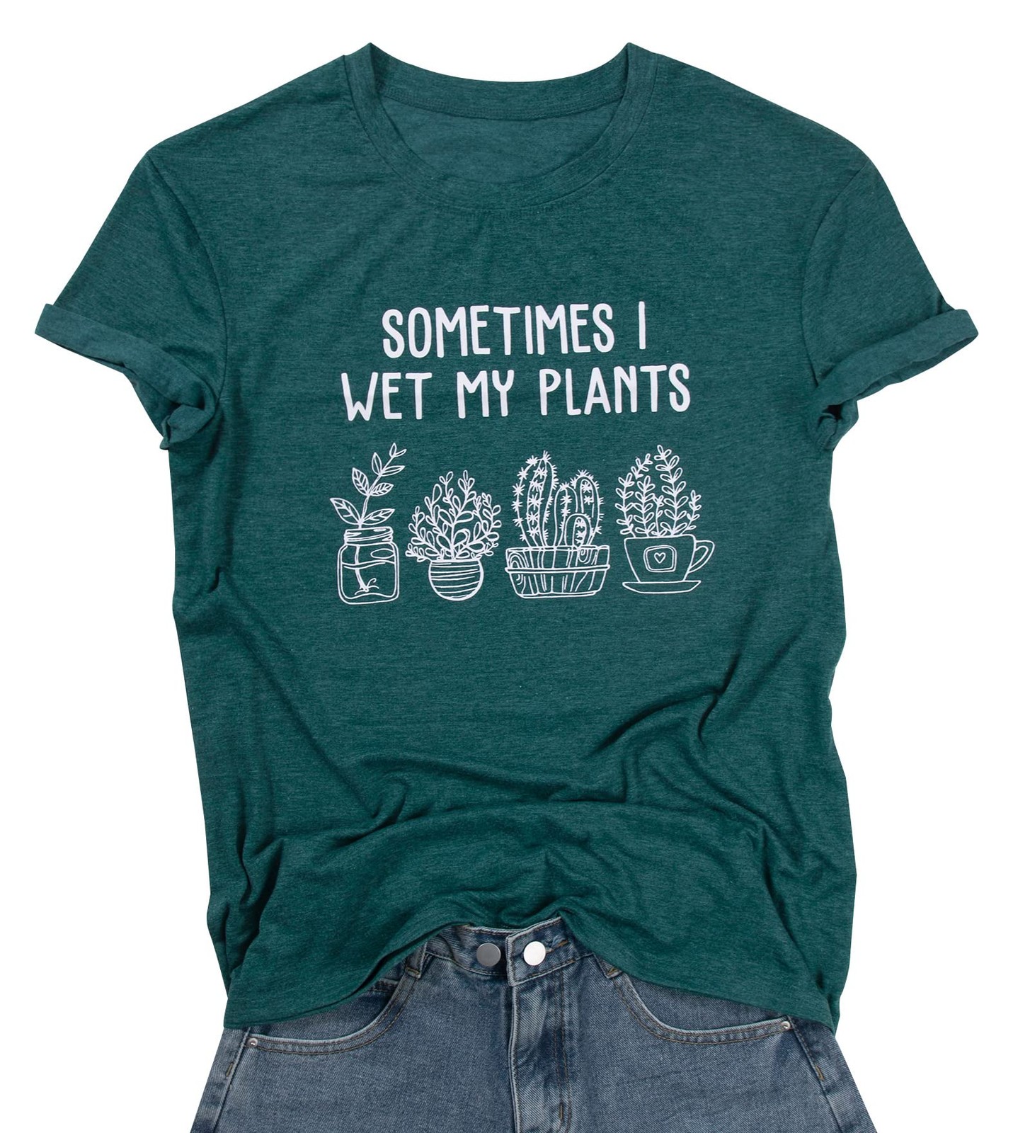 Gardening Shirts Plant Lover T Shirt Cute Gardener T Shirt Garden Graphic (M)