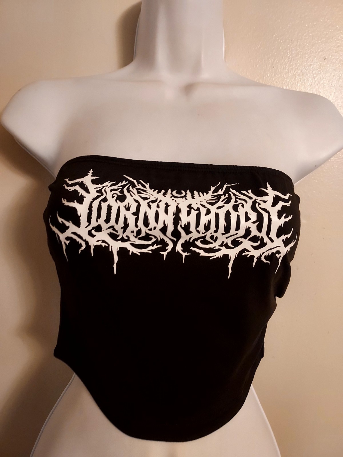 Lorna shore Tube Top crop top lornashore shirt lorna shore tank top Strapless gallery