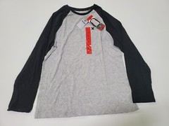 NWT Hurley Men’s Raglan Long Sleeve Tee Shirt Red, Blue, Grey available in Sizes