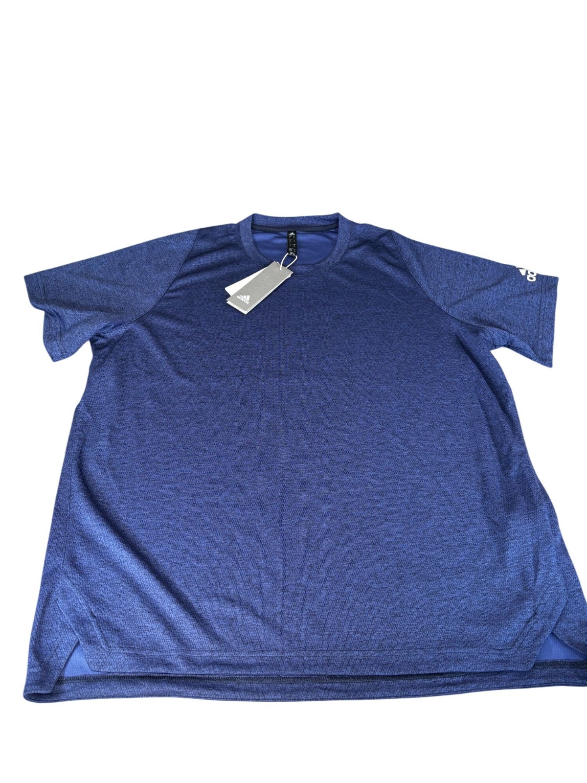 Adidas Mens XL Blue T-Shirt M Axis SS Tee Recycled Polyester gallery