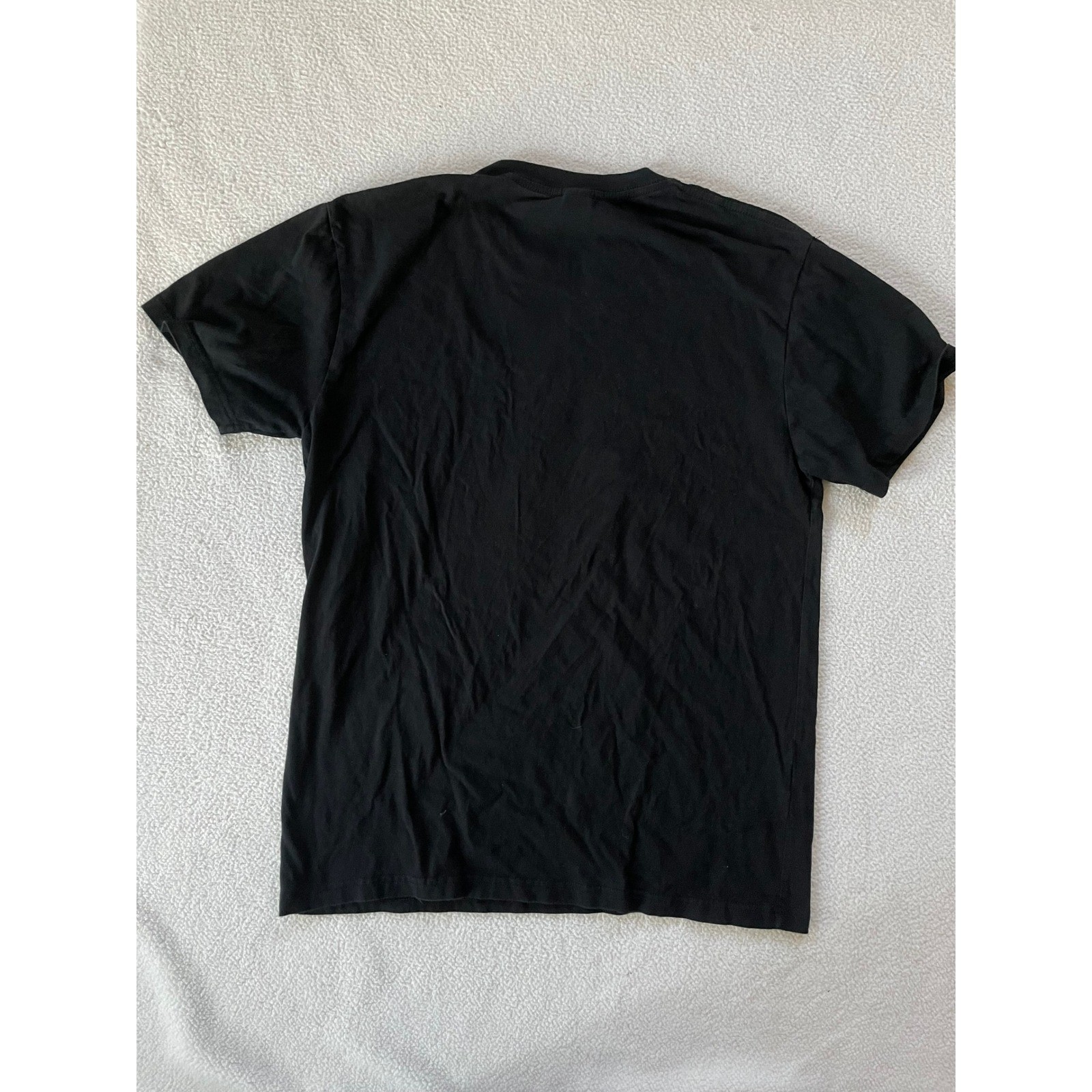 Fashion Mens Large T-Shirt Black Ben Drankin Benjamin Franklin Graphic Tee gallery