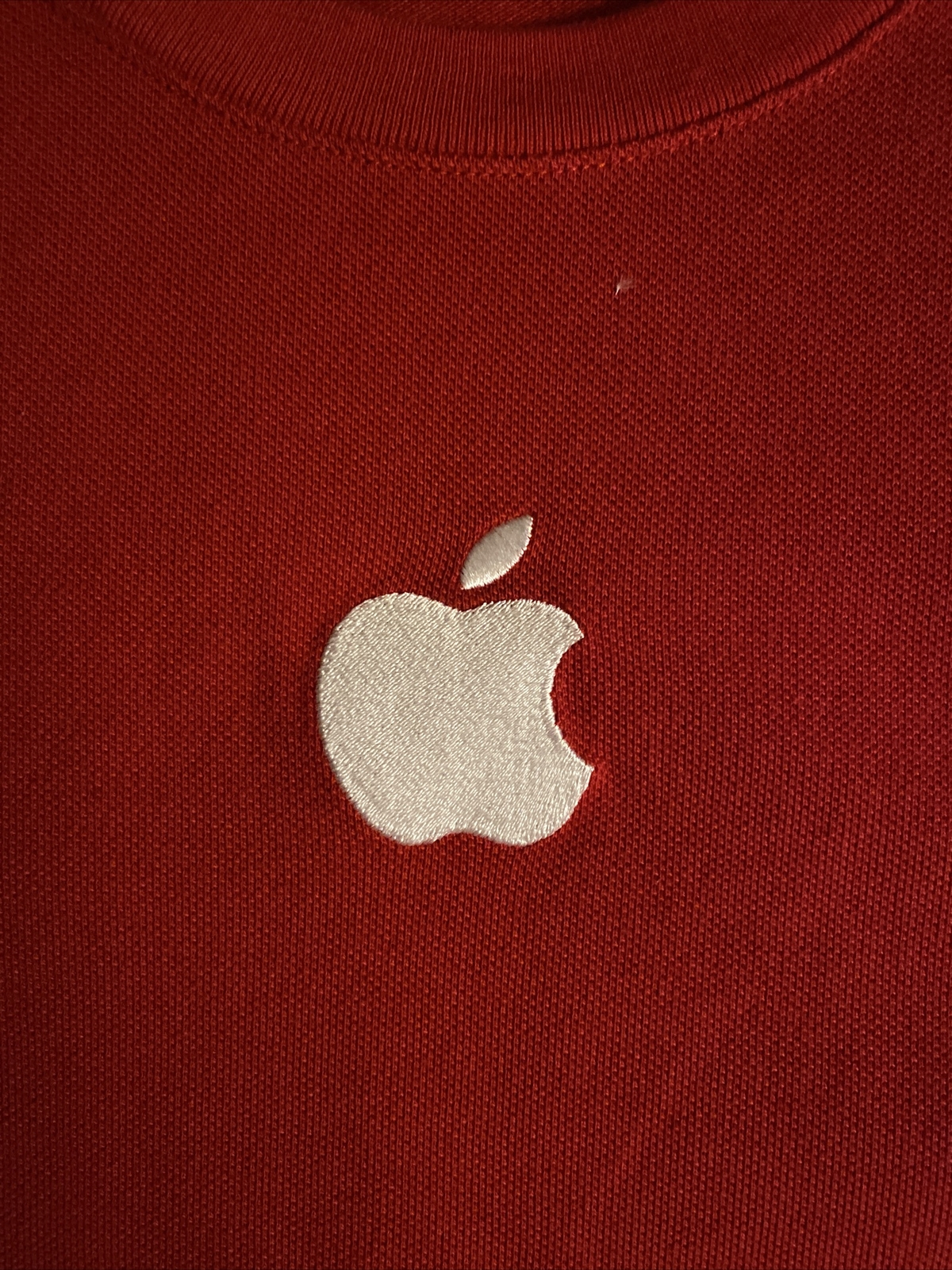 Apple, Inc. Employee Shirt Red (Large Logo) gallery