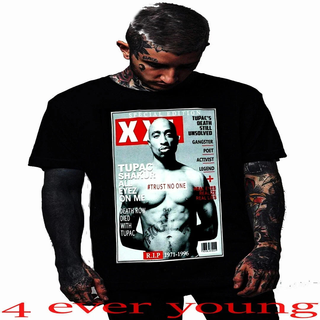 TUPAC XXL MAGAZINE RAP HIP HOP T SHIRTS gallery