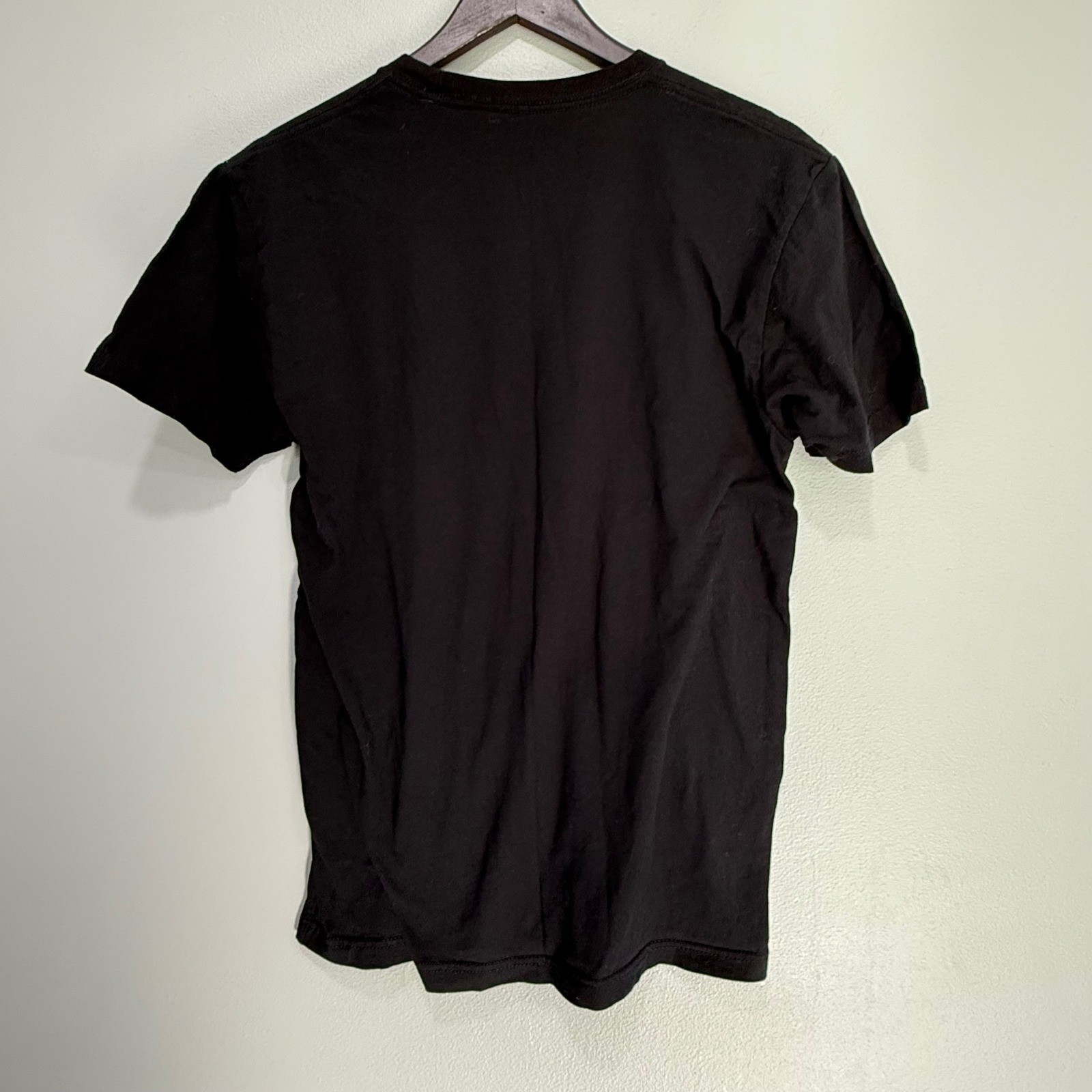 Black Craft Cult Black and The Brave Skull Graphic T-Shirt Medium Cotton gallery