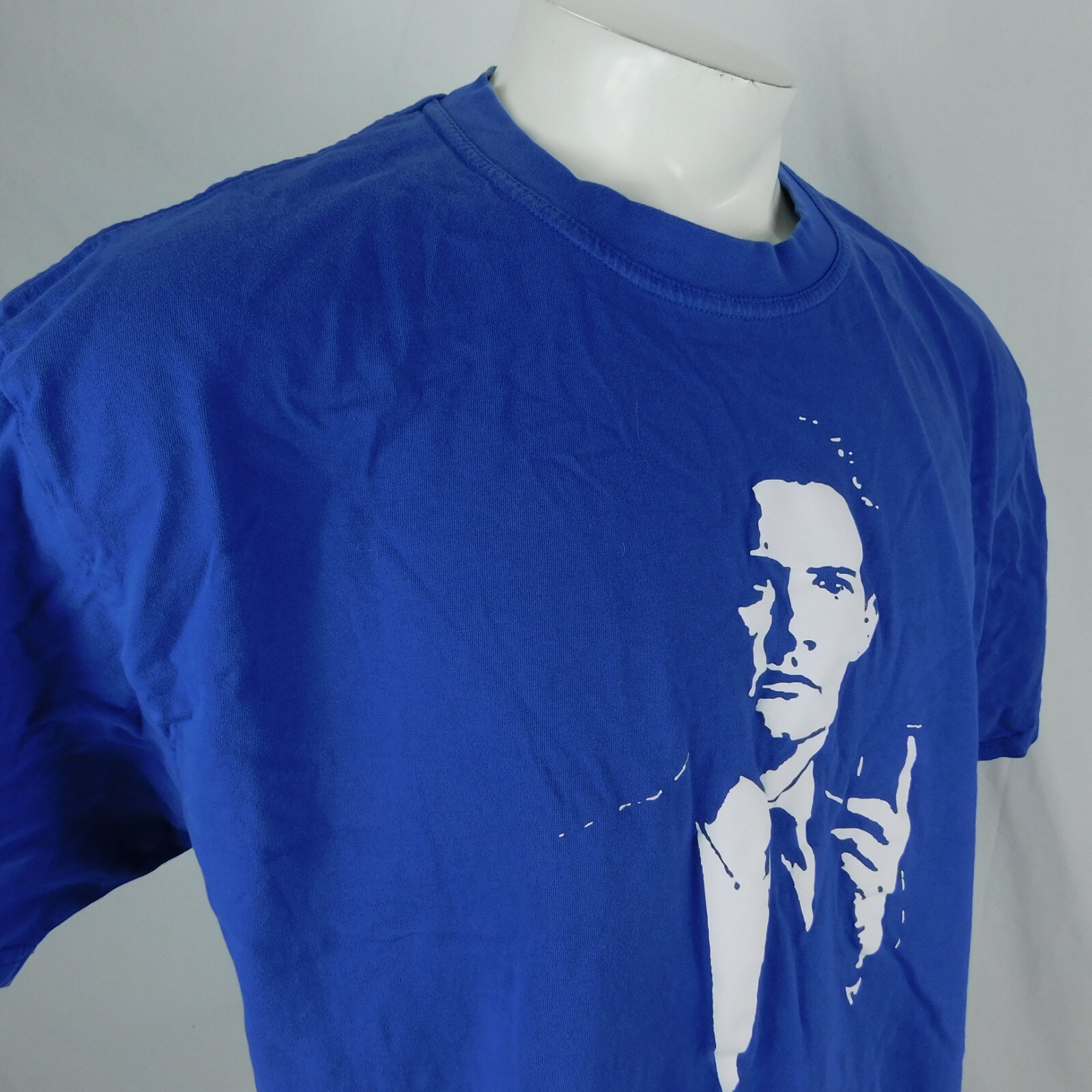 Twin Peaks Dale Copper Men Blue T Shirt Uneek Classic Sz 2XL XXL