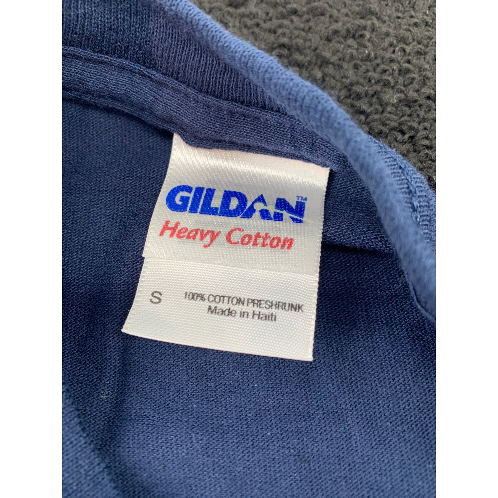 Gildan Heavy Cotton T Shirt Periwinkle Blue Crew Neck Short Sleeve Size S gallery