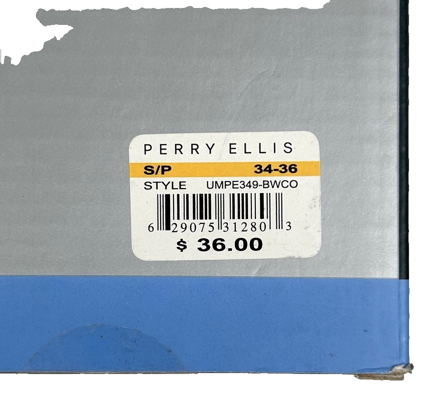 Perry Ellis Portfolio 3 Pack White Crew Neck T-Shirts Soft Touch Size S NWT gallery
