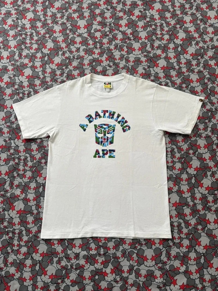 Bape 2013 X Transformers Singapore Store Camo Autobot Logo Tee SZ/ M