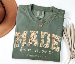 comfort tee made for more floral