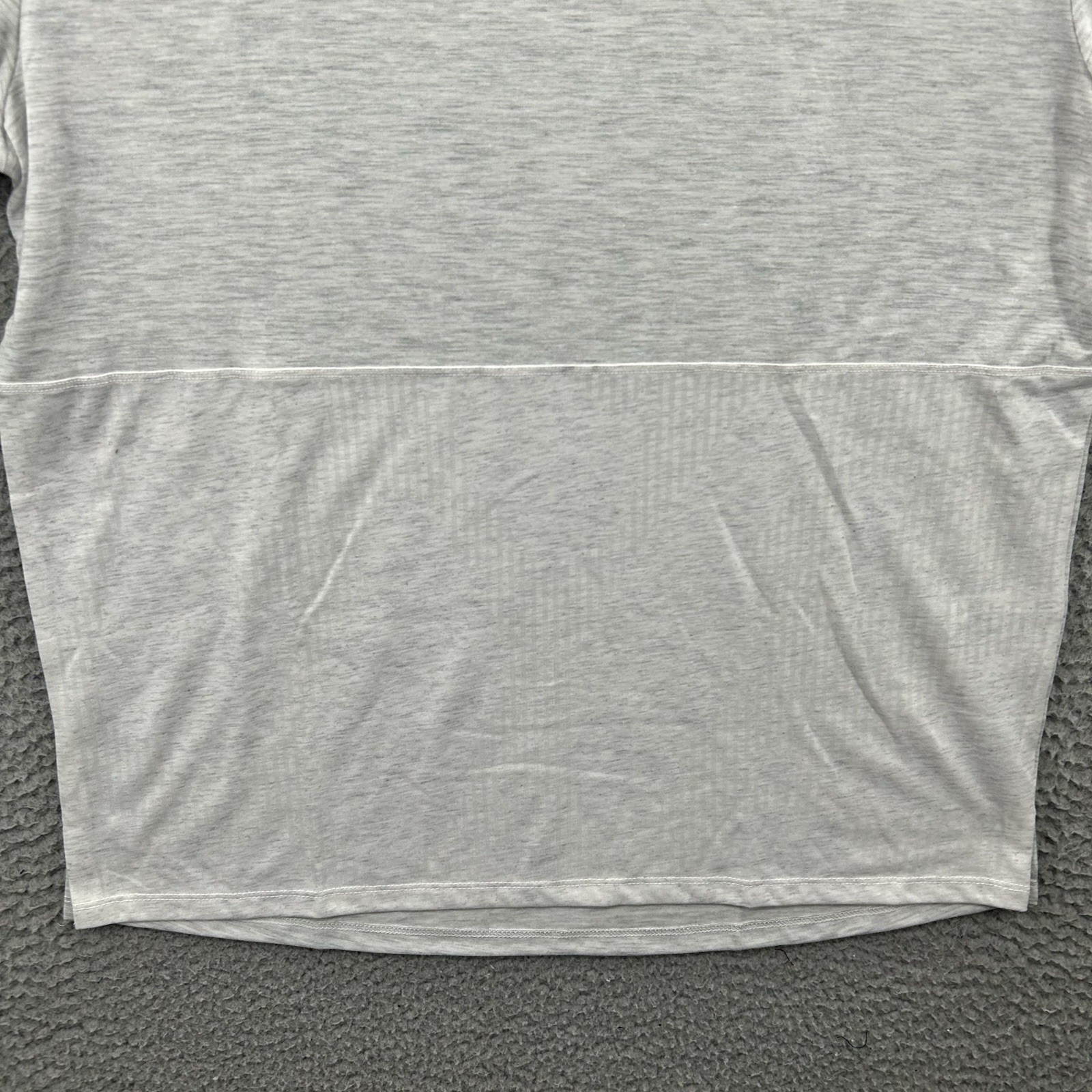 Nike Running Shirt Mens Medium Gray Dri FIT Run Division Core Training Top New gallery