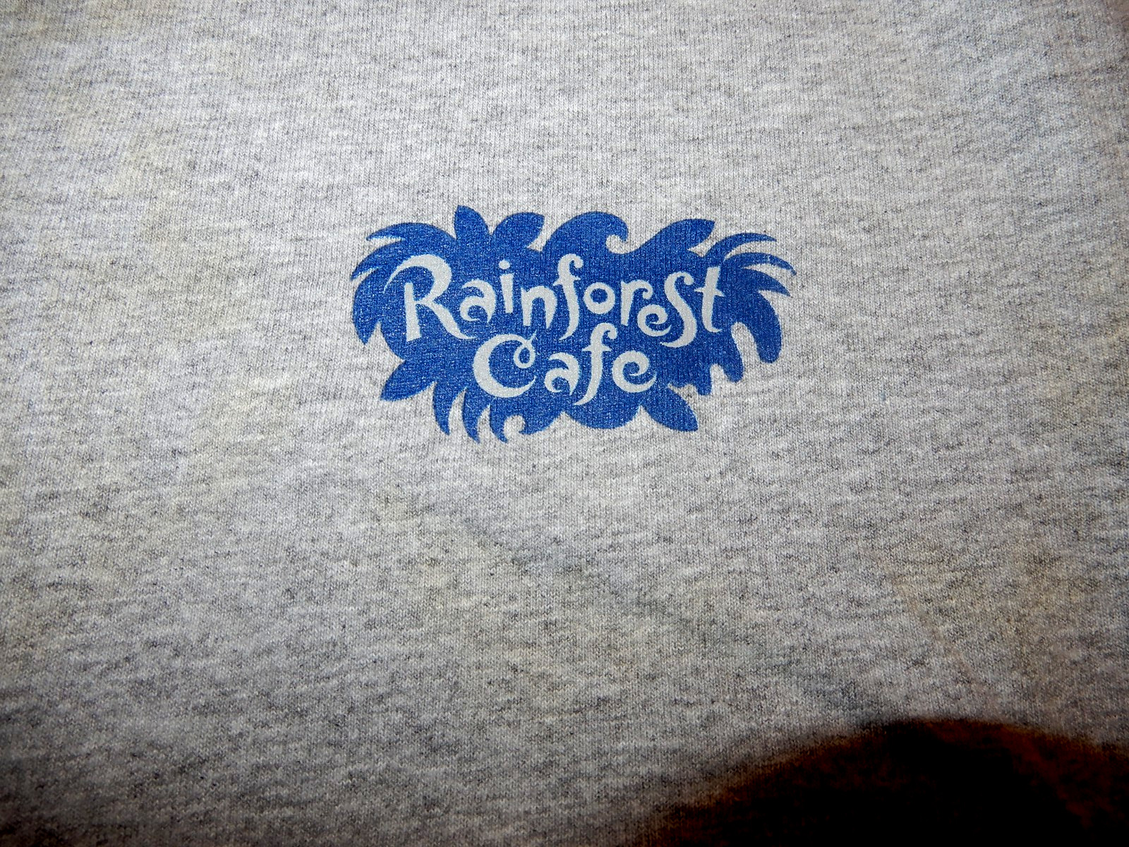 Vintage Small T Shirt Rainforest Cafe Orlando Grey gallery