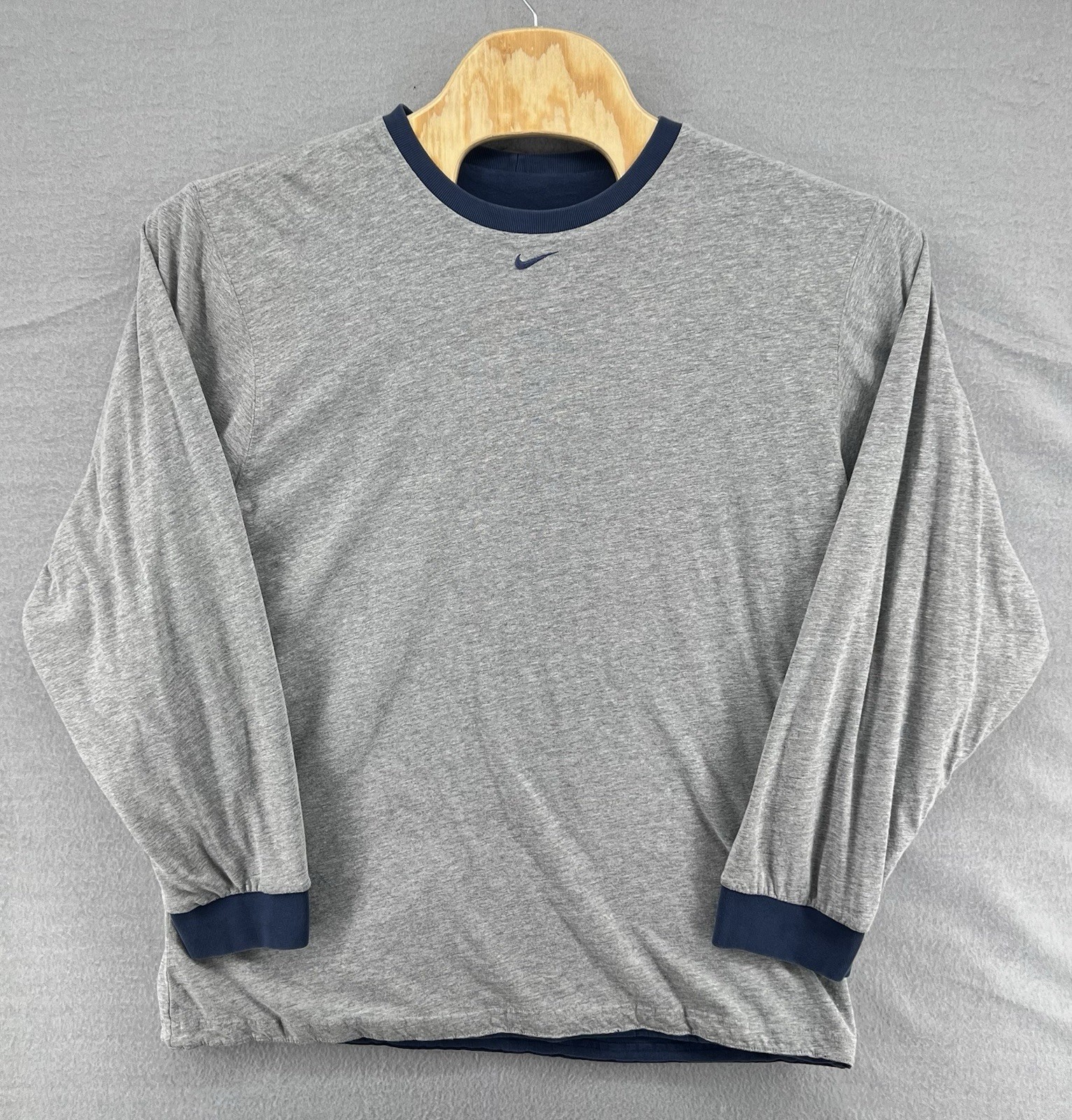 Vintage Nike Basketball Double Face Reversible Long Sleeve Shirt Men’s XL Y2K gallery