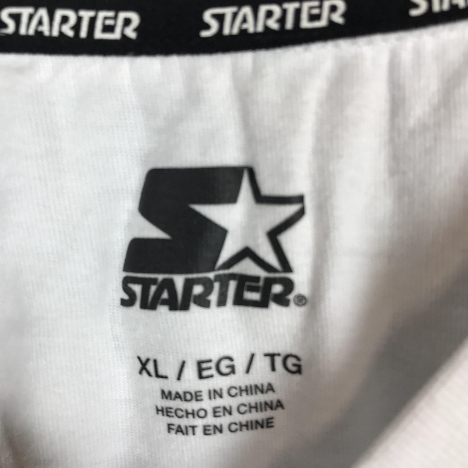 Starter Shirt Mens XL White Look For The Star 71 Graphic Tee Tagless Sports gallery
