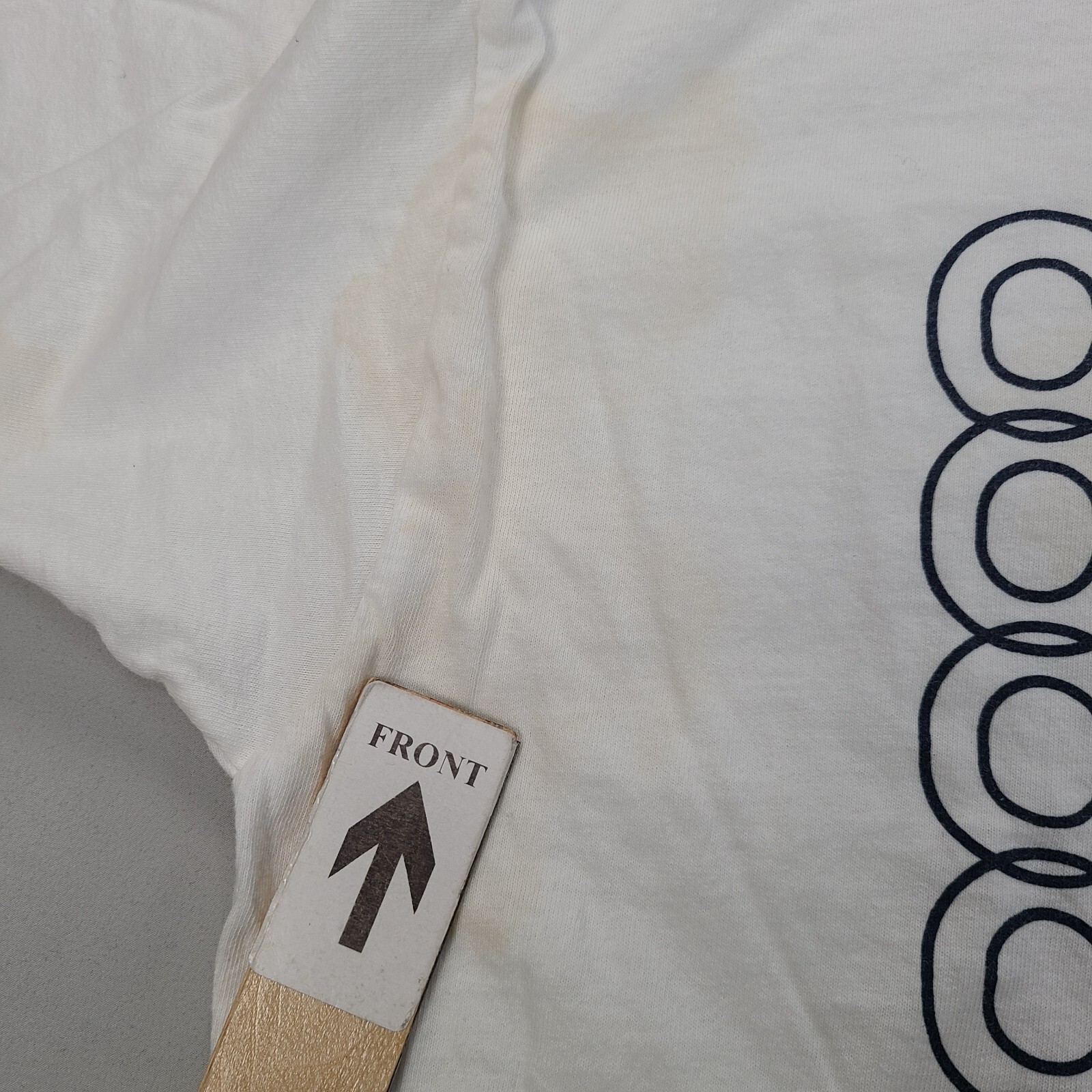 Champion Shirt Mens 1 Extra Large 1XL White Spell Out Outdoors gallery