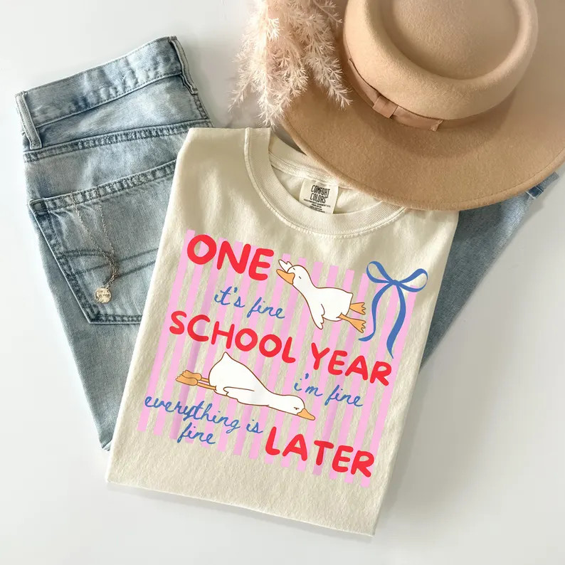 Striped One School Year Comfort Tee gallery