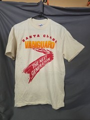 Hanes 1990s Santa Clara Vanguard Next Generation Large Cream Color