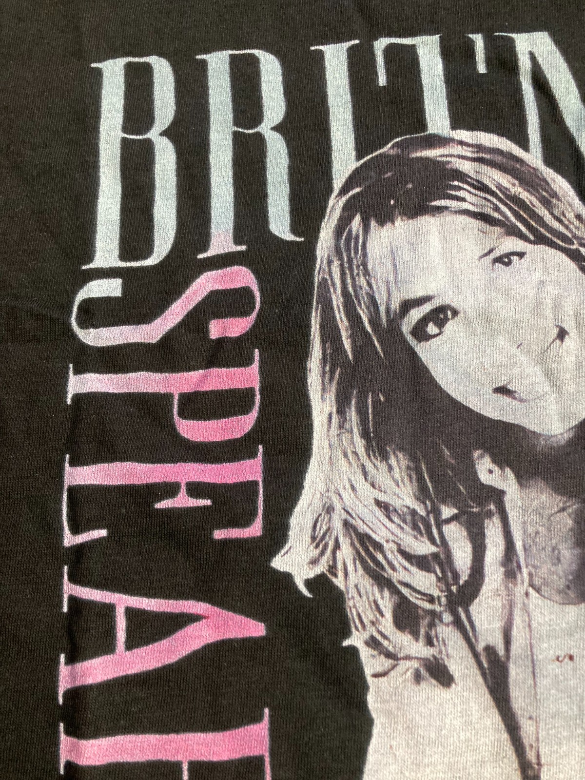 Generic Men's Britney Spears Graphic Pullover T-Shirt (Black) gallery