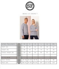 Breton Striped Long Sleeve Crew Neck T Shirt Casual Cotton Tops Men Women