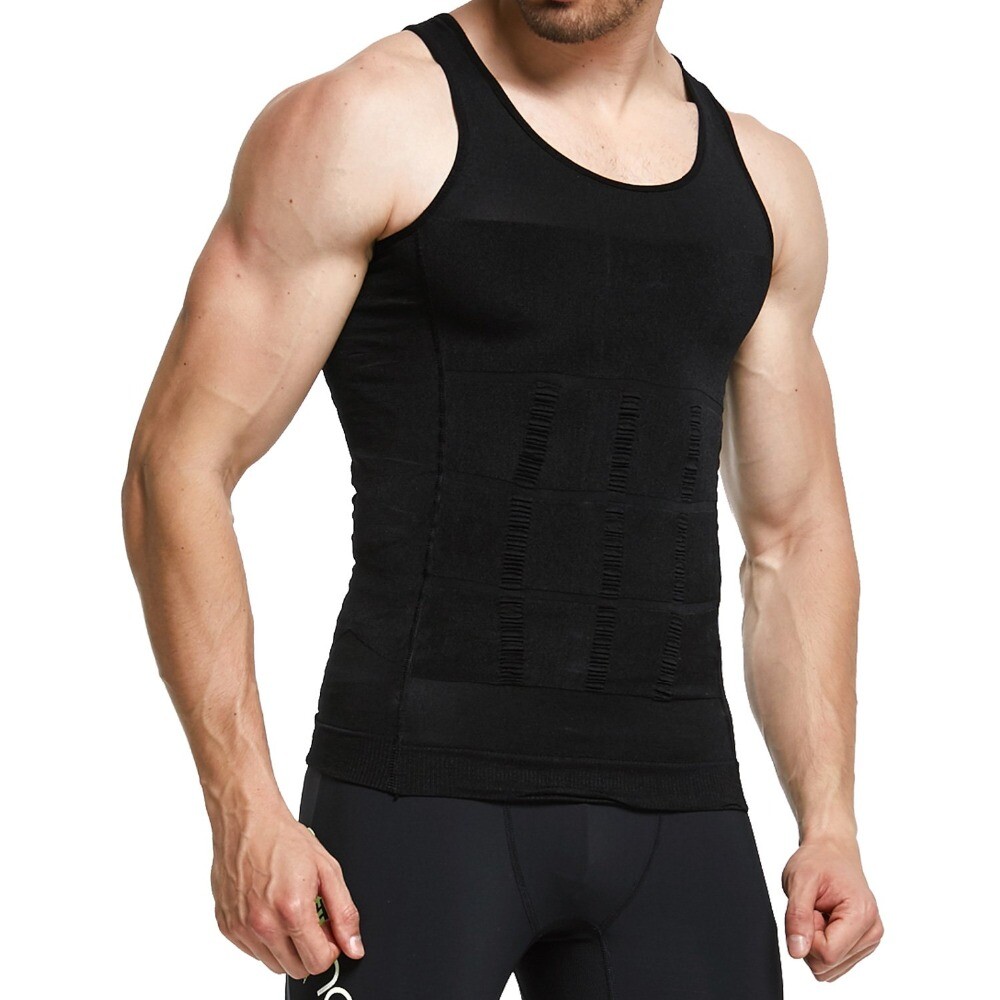 FAJAS PARA HOMBRES FAJA REDUCTORA DE HOMBRE MEN BODY SHAPER ABDOMEN CONTROL VEST gallery