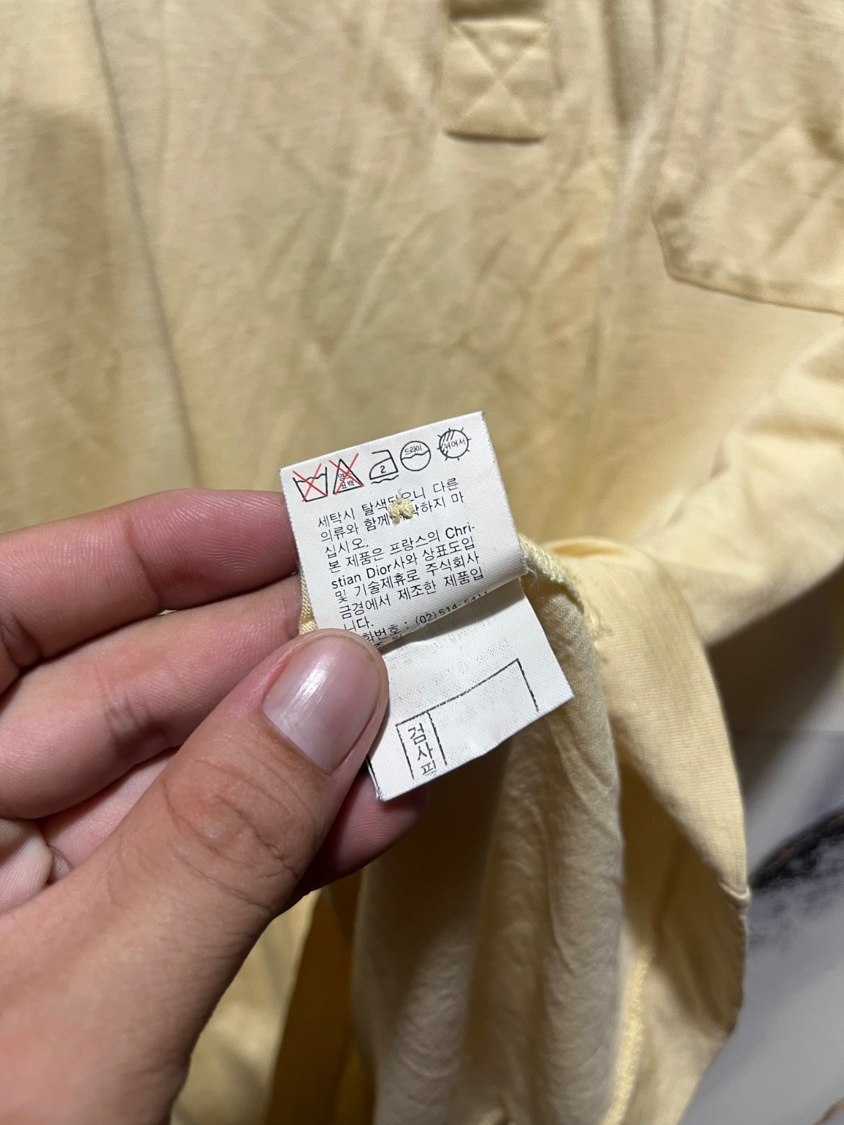 Vintage Christian Dior Monsieur Polo T-Shirt Long Sleeve single stitch Size. L gallery